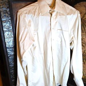 Joseph Abboud Cream Dress Shirt